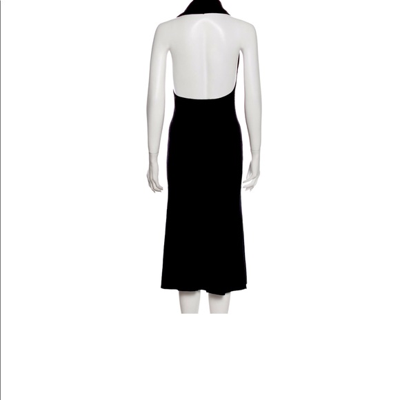 JUST CAVALLI Midi backless sweater dress - Picture 2 of 2